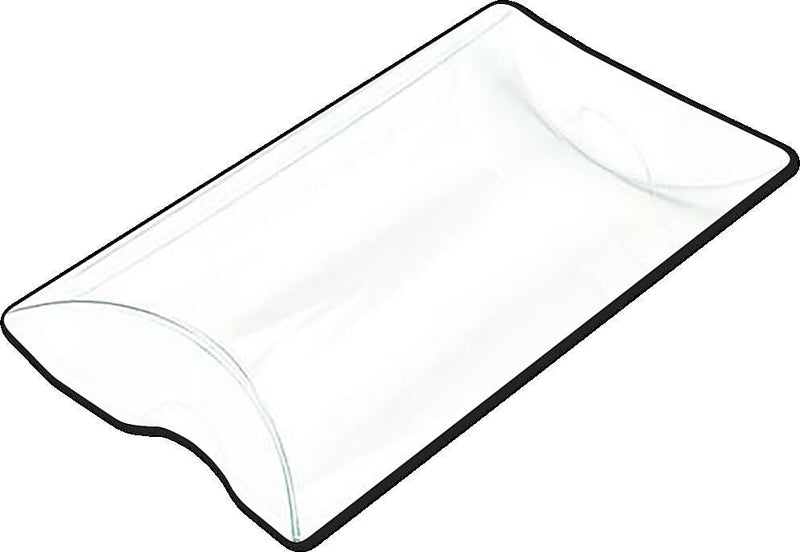JAM Paper Gift Boxes, Clear, 25/Pack (CB-PB76NH)