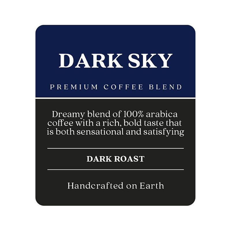 Copper Moon Dark Sky Arabica Beans Coffee, Dark Roast, 32 oz. (260124)