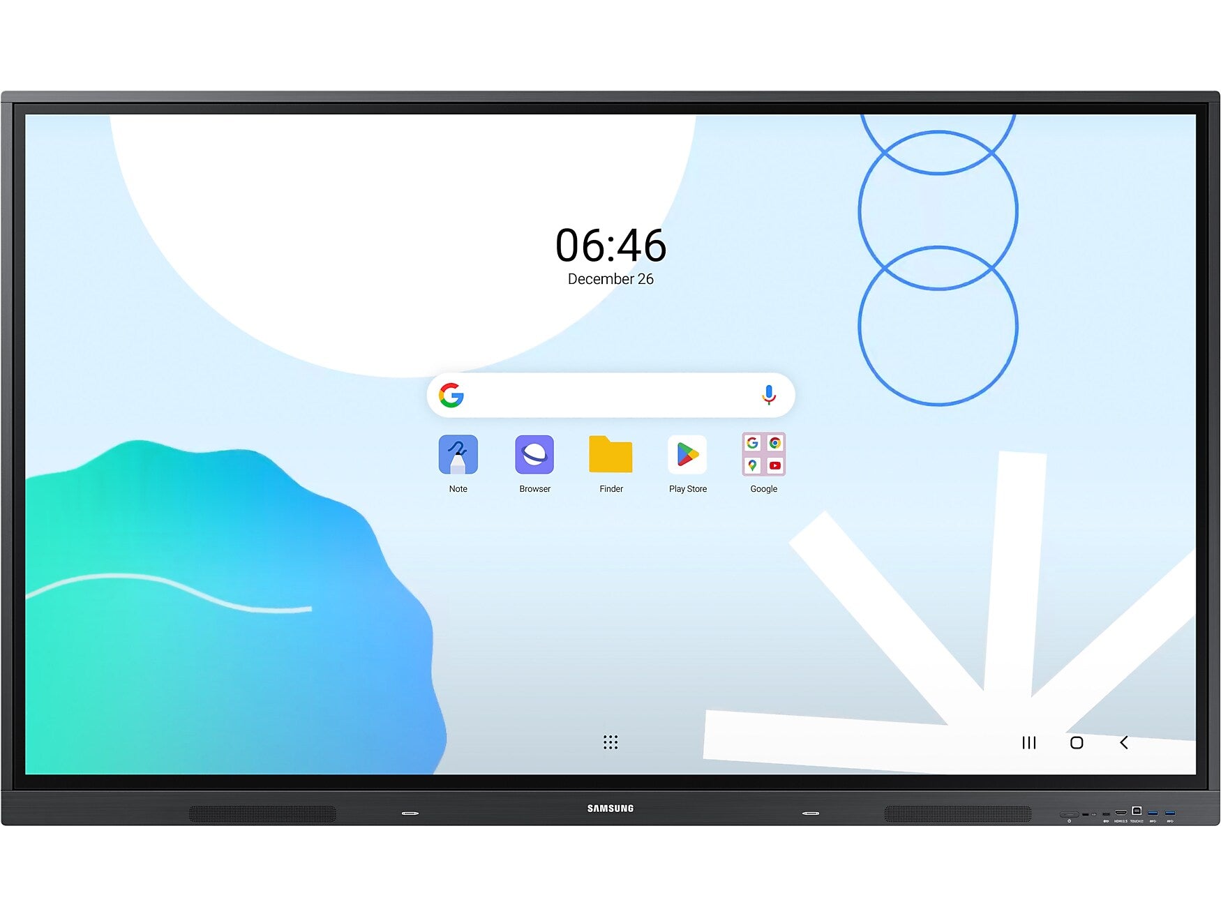 Samsung WAD 65" Wall Mountable Interactive Display (WA65D)