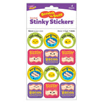 Trend Enterprises Bacon 'n Eggs Bacon Scent Scratch 'n Sniff Stinky Stickers, Multicolored, 48/Pack, 6/Packs/Bundle (T-83055-6)