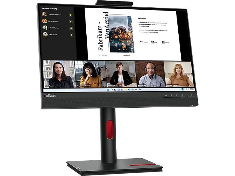Lenovo ThinkCentre Tiny-In-One 22 Gen 5 21.5" 60 Hz LED Monitor, Black (12N8GAR1US)