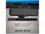 Cyber Acoustics Computer Speaker Bar, Black (CA-2890)