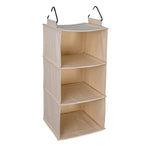 Household Essentials Cedarline 3-Shelf Hanging Closet Shelving, Natural (HE1198)