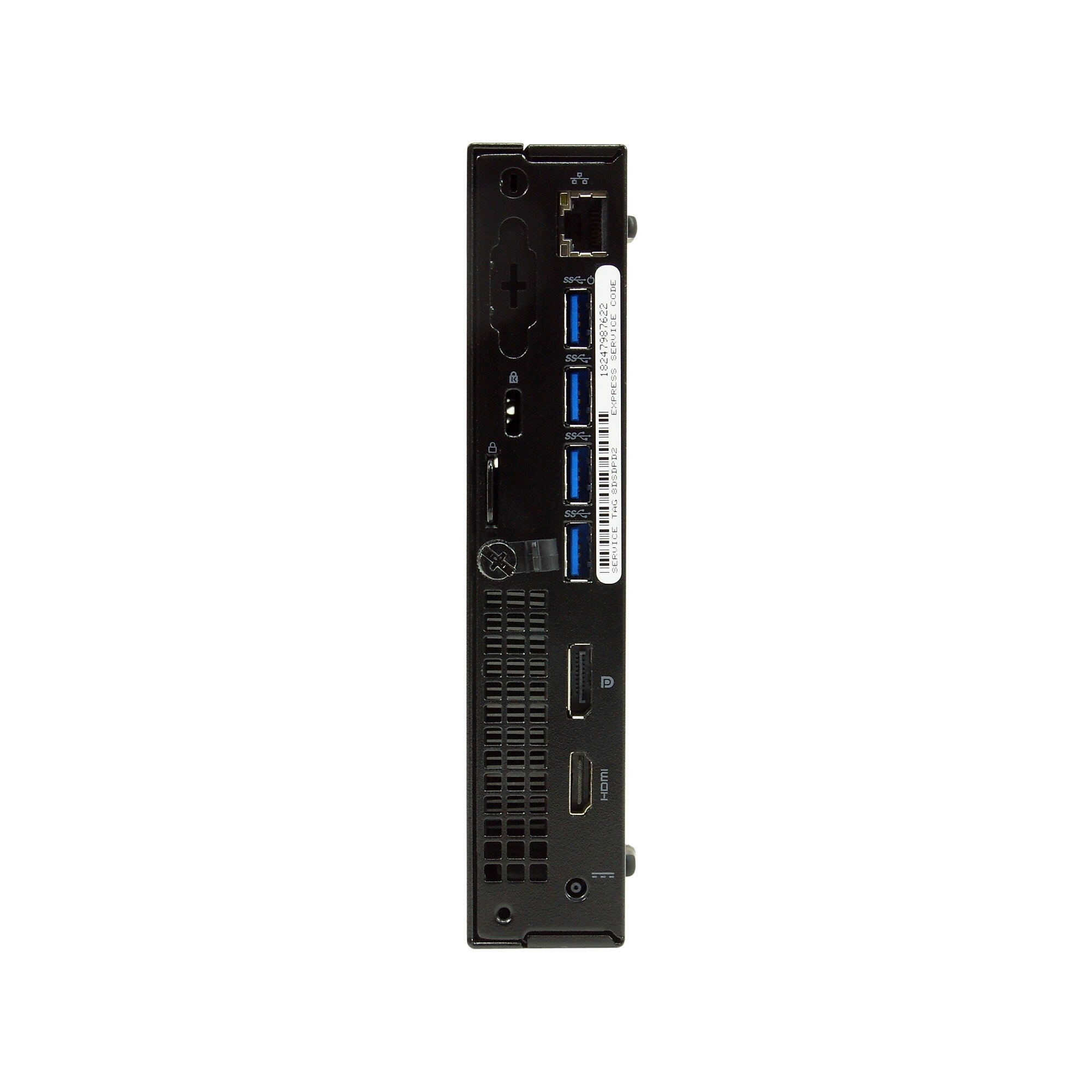 Dell Optiplex 7040 Micro Refurbished Desktop Computer, Intel Core i5-6500T 2.5GHz, 8GB RAM, 256GB SSD, Windows 10 Pro