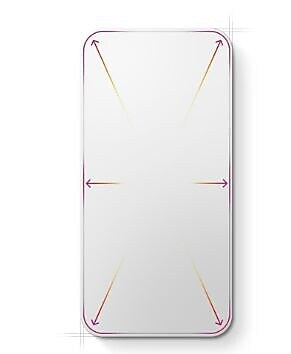 Zagg InvisibleShield Glass XTR2 Screen Protector for iPhone 14/13 Pro/13 (200110197)