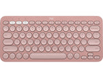 Logitech Pebble Keys 2 K380s Wireless Keyboard, Tonal Rose (920-011777)
