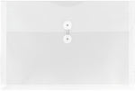 JAM Paper Premium Plastic Document File, Legal, Clear, 3/Pack (219B1CLX3)