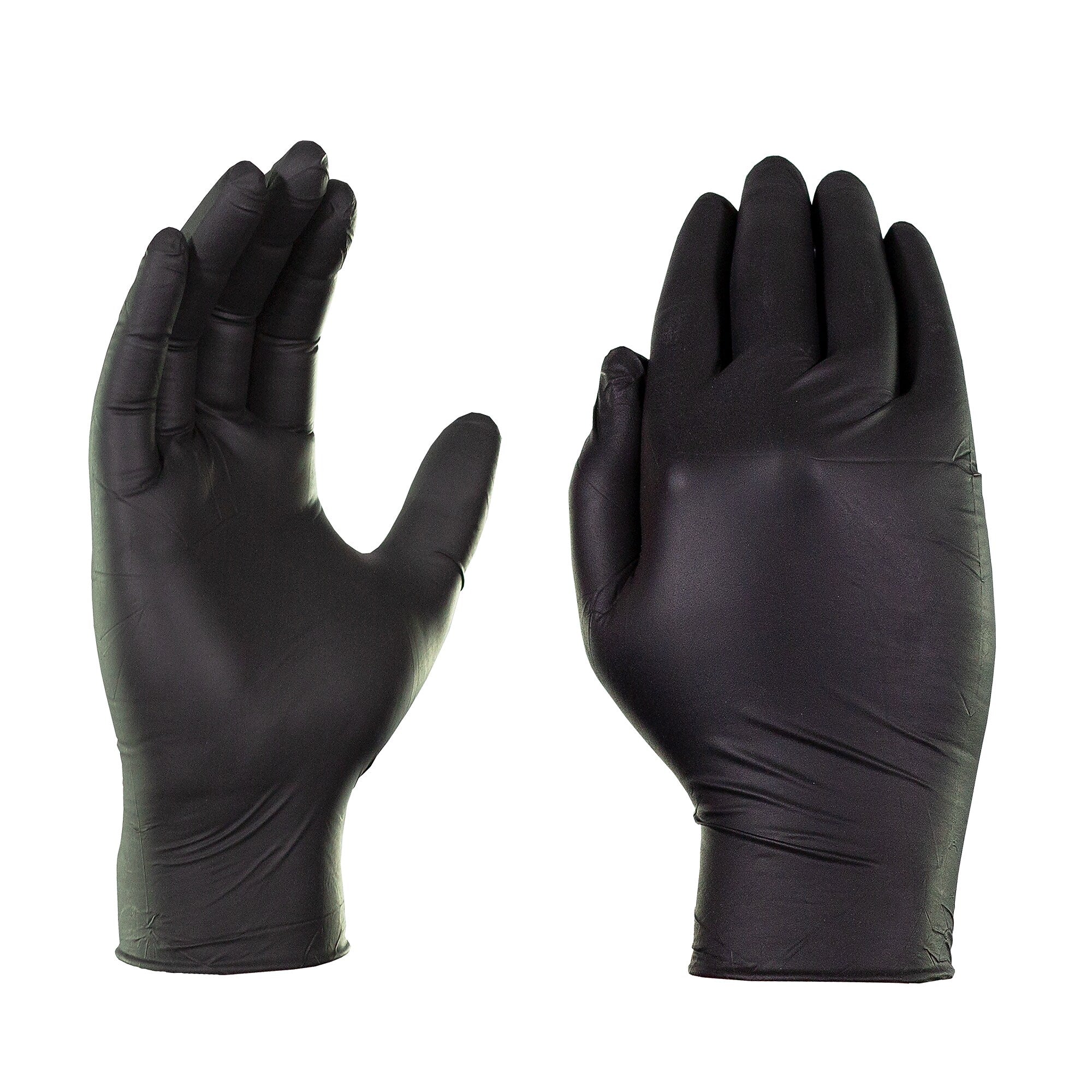 Gloveworks Nitrile Gloves, Black, XXL, 1000/Carton
