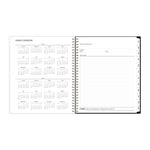 Planning Calendar BS Nevaeh Clear PET 8x10 RY26 Monthly Safety Wirebound -