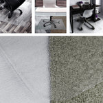Floortex Cleartex Evolutionmat Carpet & Hard Floor Chair Mat, 48" x 60", Clear (NRCMFLPD0002)