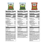 Harvest Snaps Baked Veggie Snacks Gluten Free Variety Pack, 6 Bags/Pack (01000)