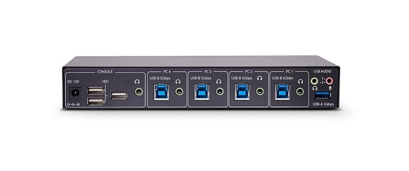 Startech 4-Port KM Switch with Mouse Switching, USB Switch for Keyboard/Mouse (P4A20132-KM-SWITCH)