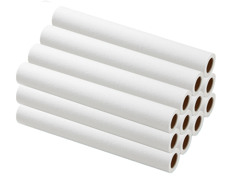 Viva Comfort Crepe Exam Table Paper, 21" x 125', White, 12/Pack (ADIME916-C-21-MK)