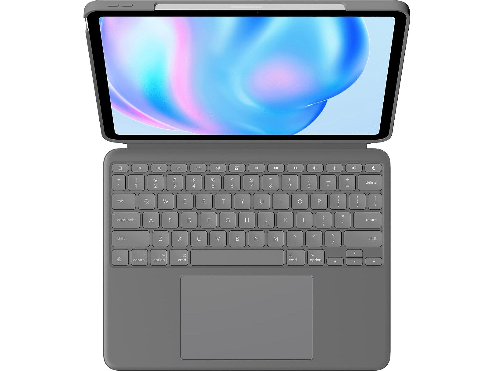Logitech Combo Touch 13" Keyboard Case for iPad Air, Oxford Gray (920-012608)