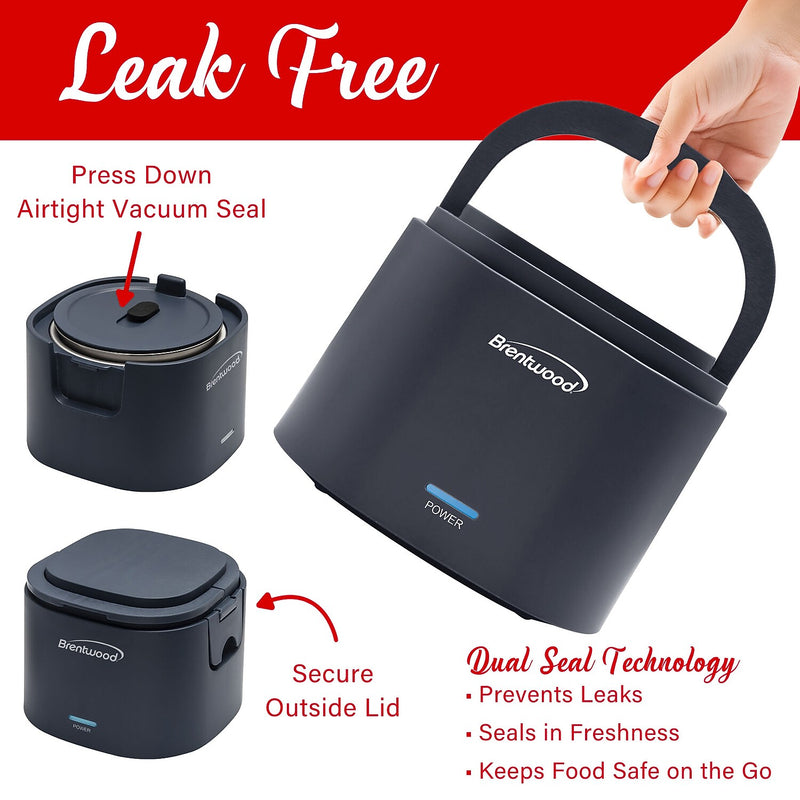 Brentwood ELB-600BL Portable Electric Food Warmer, 0.625 Qt.