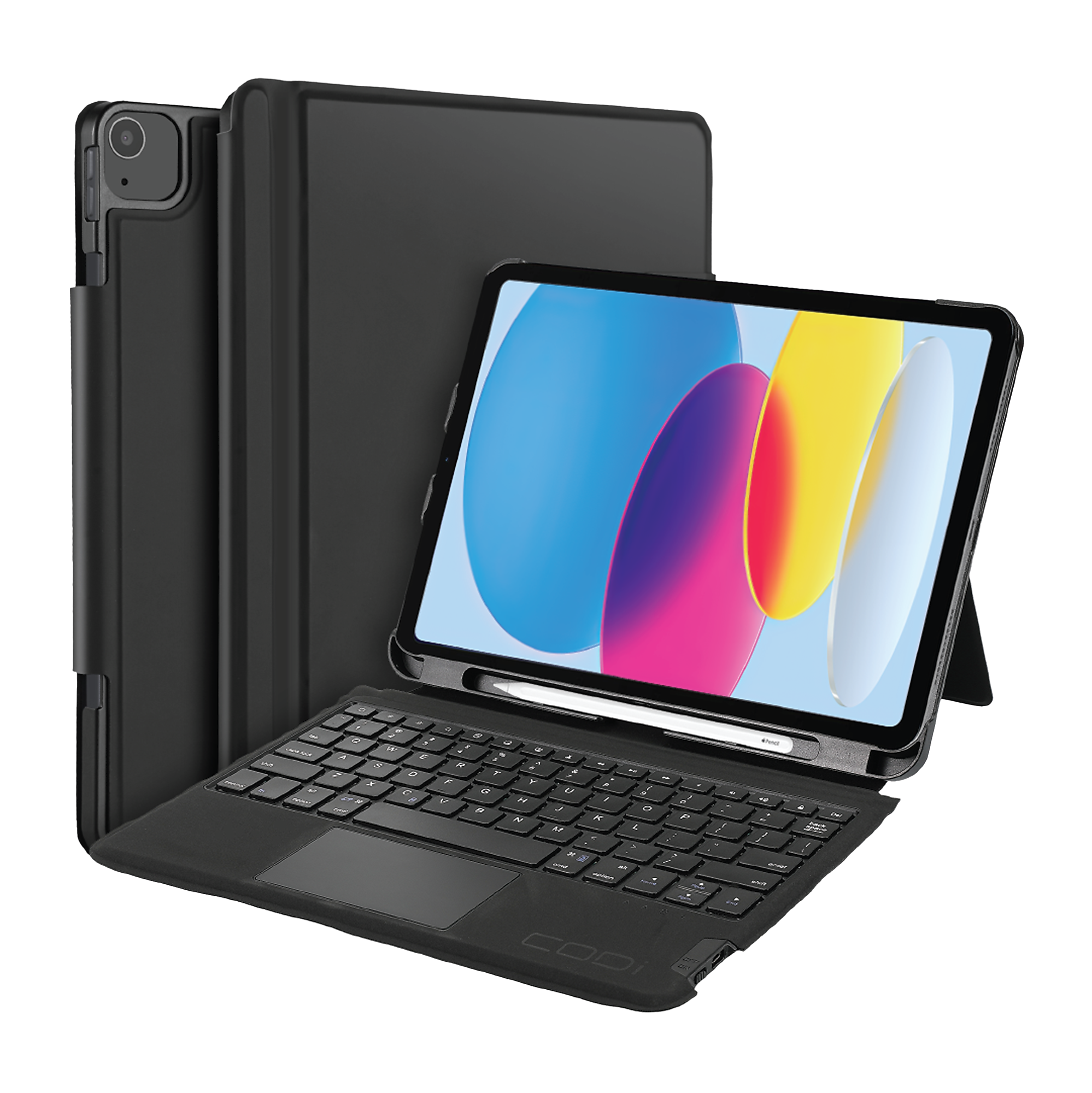CODi Bluetooth Keyboard Case for iPad 10.9" Gen 10/A16, iPad Air 11" M3, iPad Air 10.9" Gen 4/5, iPad Pro 11" Gen 3 (C30708524)