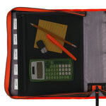 Five Star 2" 3-Ring Zipper Binders, D-Ring, Assorted Colors (29052)