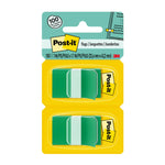 Post-it Flags, 1", Green, 100 Flags/Pack (680-GN2)