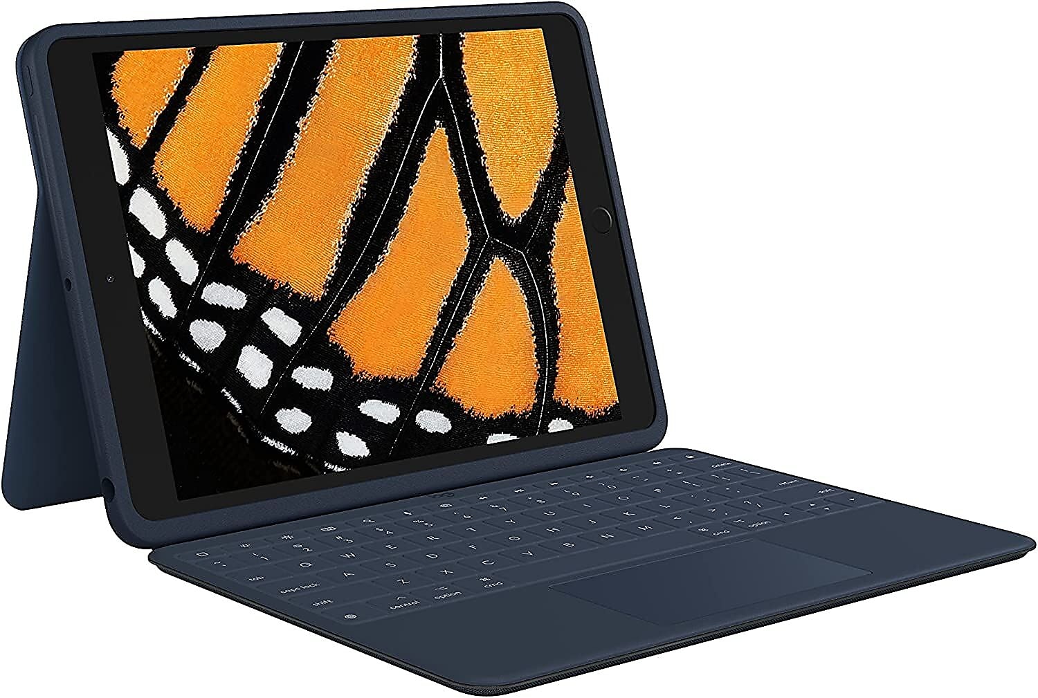 Logitech Rugged Combo 3 iPad Keyboard Case for iPad 7th/8th/9th Gen (920-009320)