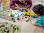 LEGO City Construction Trucks and Wrecking Ball Crane Building Set (60391)