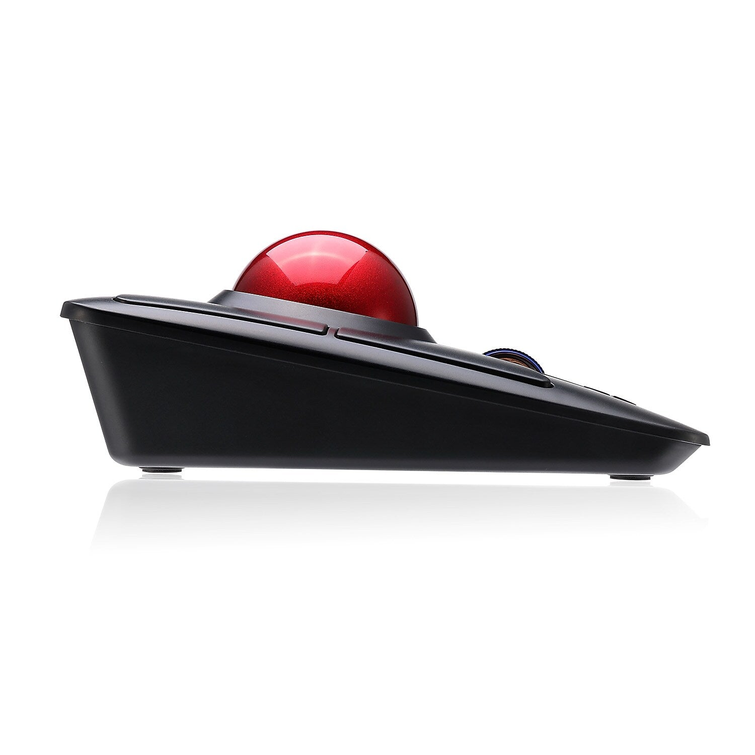 Adesso iMouse T50 Wireless Ergonomic Ambidextrous Optical Mouse, Red/Black
