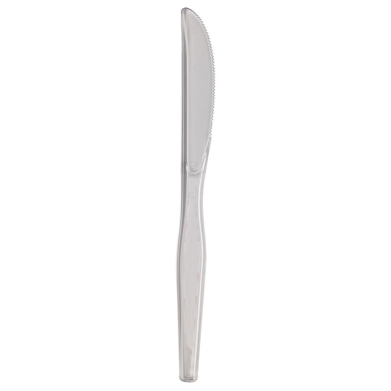 Dixie Plastic Knife, Heavy-Weight, Clear, 1000/Carton (KH017)