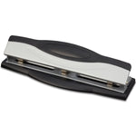 Staples 3-Hole Punch, 15 Sheet Capacity, Black/Silver (26639)