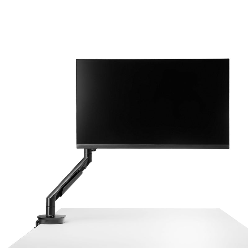 Staples TECH Adjustable Arm, Up to 30" Monitor, Black (51728-CC)