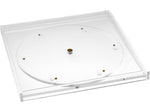 Russell+Hazel Bloc Stackable Rotating Acrylic Desk Tray, Clear (93920)