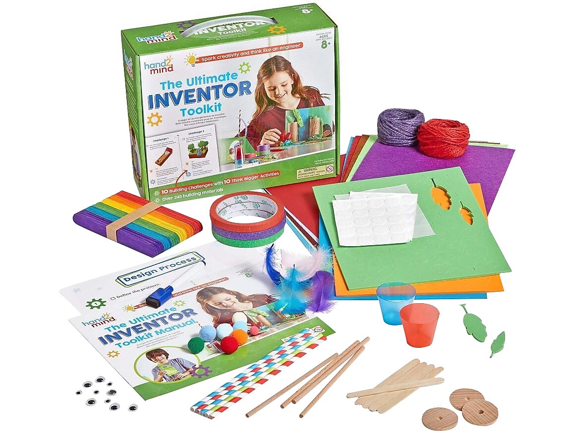 hand2mind The Ultimate Inventor Tool Kit (93729)