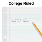 Staples College Ruled Filler Paper, 8.5" x 11", 100 Sheets/Pack, 12 Packs/Carton (TR16183)