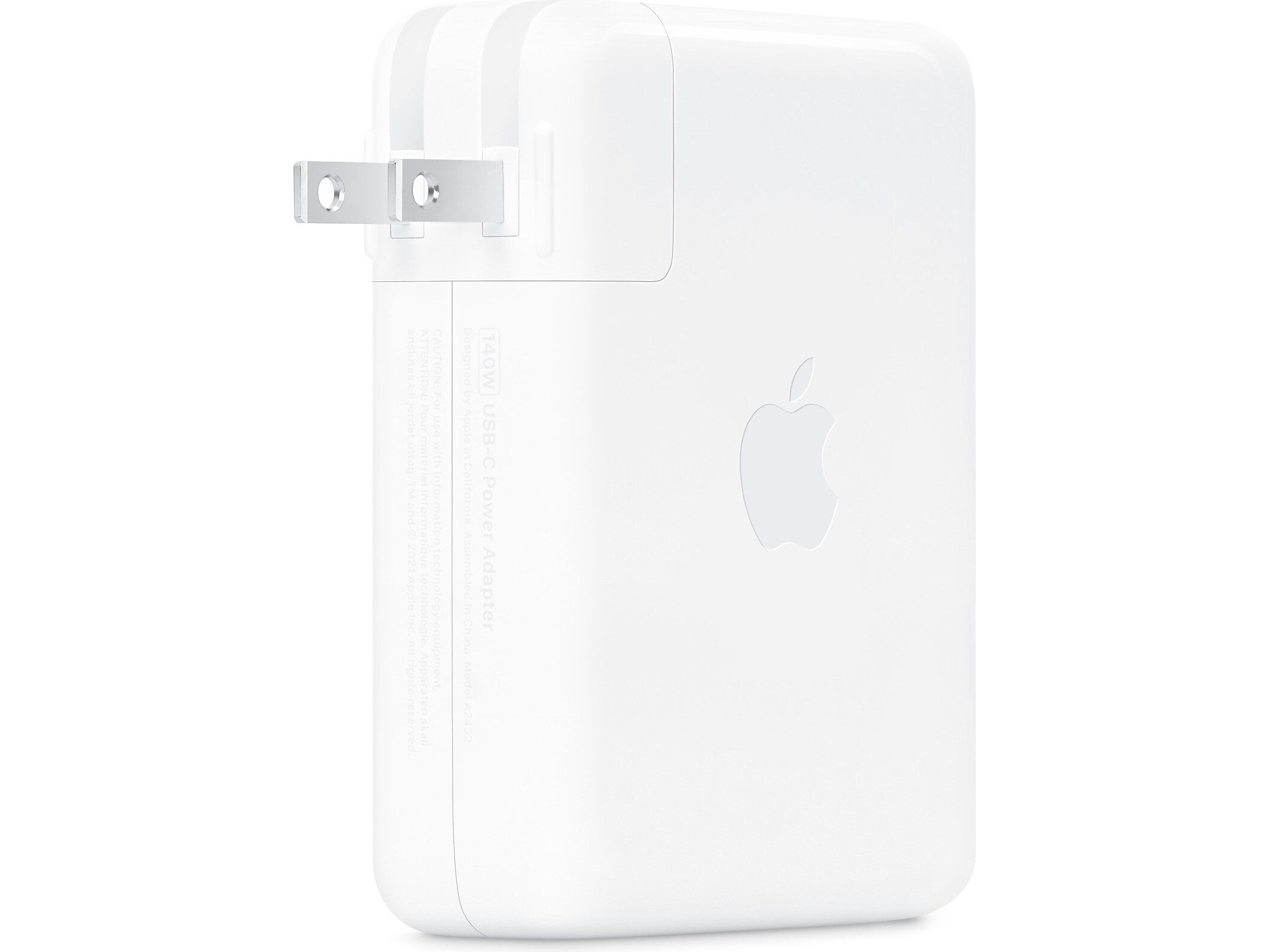 Apple 140W USB Type-C Power Adapter for MacBook, White (MW2M3AM/A)