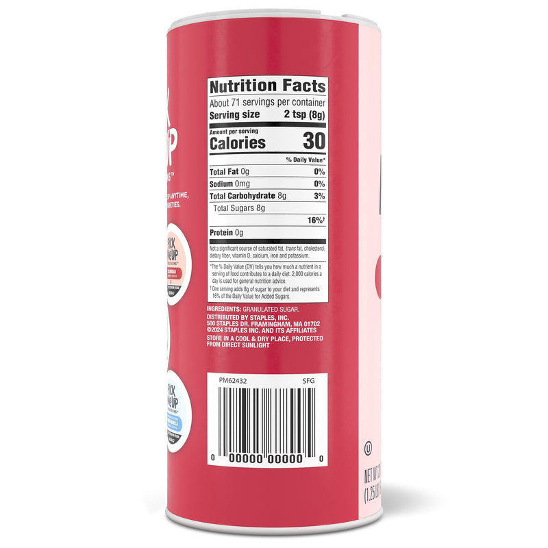 Pick Me Up Provisions™ Pure Sugar, 20 oz. Canister, 3/Pack (PM62433/94205)