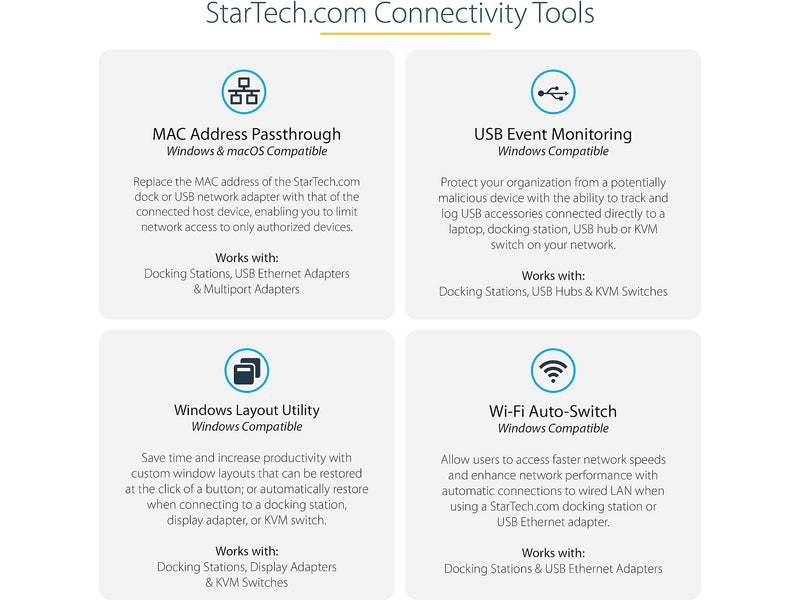 StarTech Universal USB-C Multiport Adapter (DKT30CHVSDPD)