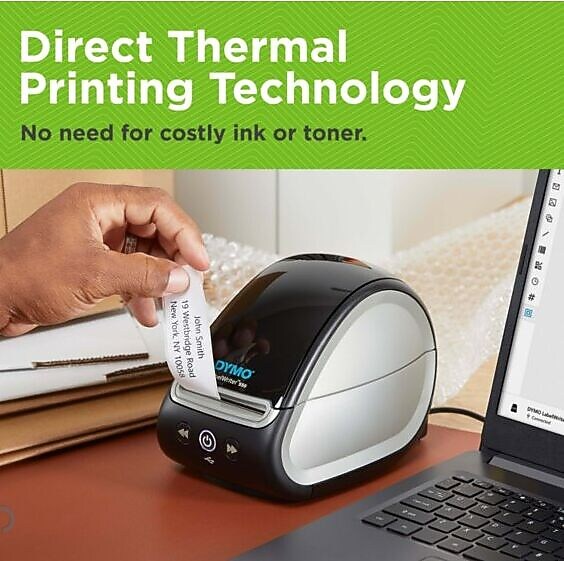 AbilityOne Dymo/ SKILCRAFT LabelWriter 550 Label Printer, 62 Labels/ min Print Speed, 5.34 x 8.5 x 7.38 (NSN6576126)