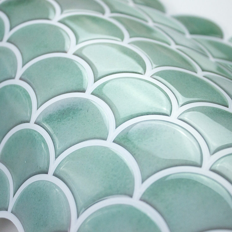 York Wallcoverings Scallop Peel and Stick StickTiles (TIL4571FLT)