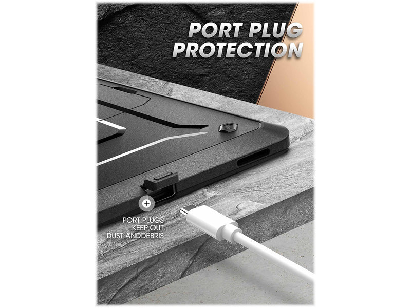 SUPCASE Unicorn Beetle Pro Polycarbonate 14.6" Rugged Case for Samsung Galaxy Tab S8 Ultra, Black (843439117587)