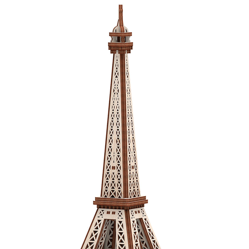 Mr.Playwood Eiffel Tower Wooden 3D Model, STEM Building Kit, 78 Pieces/Set (AVRAV1612103)