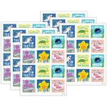 Creative Teaching Press Sea Friends Reward Stickers, Multicolored, 60/Pack, 6/Packs/Bundle (CTP11019-6)