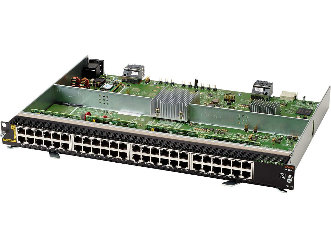 Aruba 6400 48-port Gigabit PoE Line Module, Black (R0X38C)