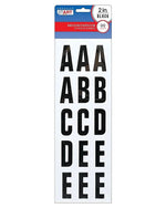 Cosco 2" Self-adhesive Letters, Black (098131)