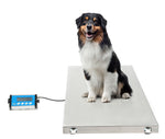 Viva Comfort ME904 ADI904-04-MK Veterinary Scale with Wheels, White, 660 lbs. Capacity