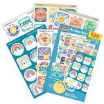 Trend Enterprises Be Your Best Mixed Stickers Variety Pack, Multicolored, 120/Pack, 2/Packs/Bundle (T-33011-2)