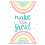 Teacher Created Resources 13.38" x 19" Pastel Pop Positive Posters, 4/Set (TCR2088703)