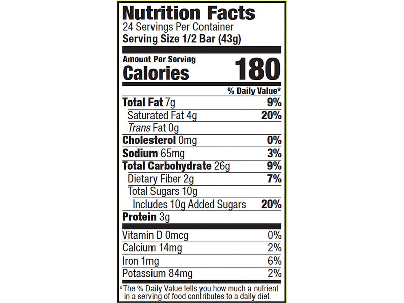 Bobo's Gluten-Free Maple Pecan Oat Bar, 36 oz., 12 Bars/Box (112-D)