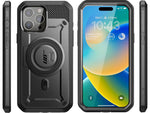 SUPCASE Unicorn Beetle PRO MAG Rugged Case for iPhone 15 Pro Max, Shock-Absorbing, Gunmetal