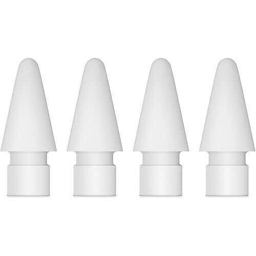 Apple Replacement Tips for Apple Pencil Pro,1st & 2nd Generation, White, 4/Pack (MX763AM/A)