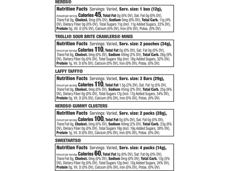 Sweetarts Party Mix Chewy Candy Assortment, 28.26 oz. (07938)