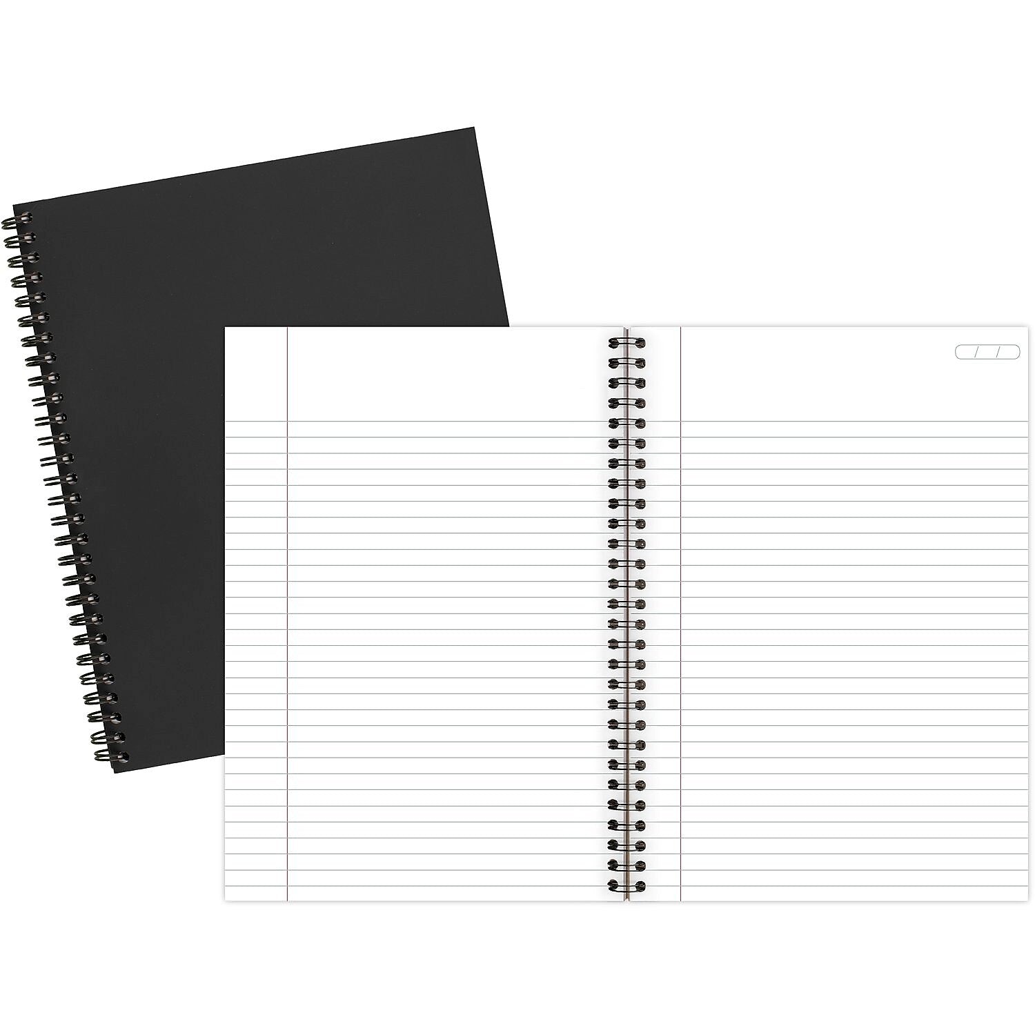 Cambridge Legal 1-Subject Professional Notebooks, 6.5" x 9.5", Legal Ruled, 80 Sheets, Gray (06672)