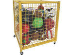 Champion Sports Half-Size Ball Locker, Yellow (LRCS)